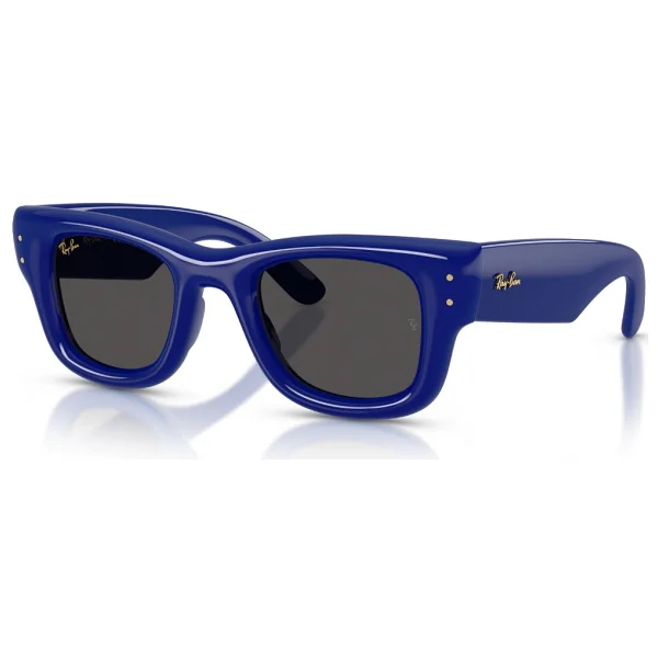 Ray-Ban Wayfarer Puffer 4940 683387 Blue-Black Güneş Gözlüğü - Görsel 2