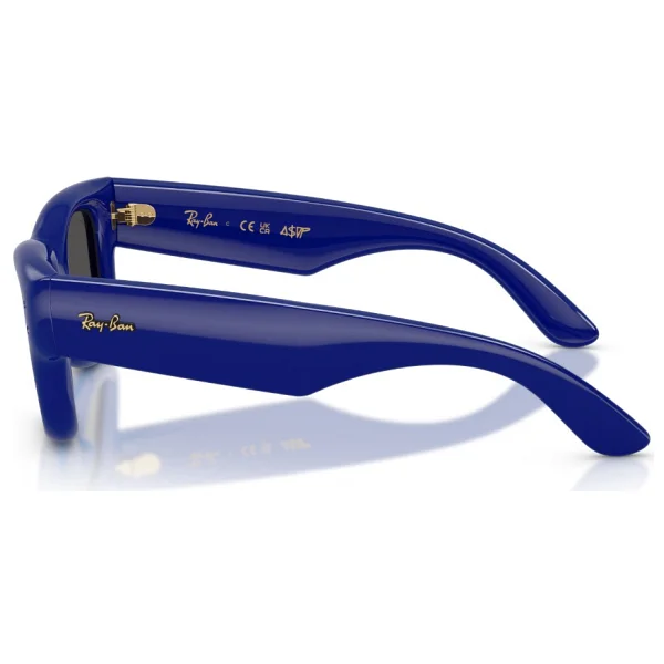 Ray-Ban Wayfarer Puffer 4940 683387 Blue-Black Güneş Gözlüğü - Görsel 3