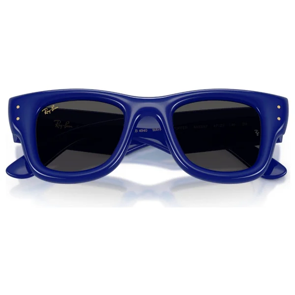 Ray-Ban Wayfarer Puffer 4940 683387 Blue-Black Güneş Gözlüğü - Görsel 7