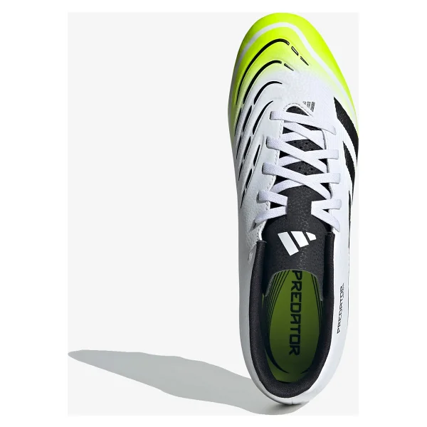 Adidas Predator Club Fg/Mg Jh8847 Beyaz-Siyah-Sarı Krampon - Görsel 10