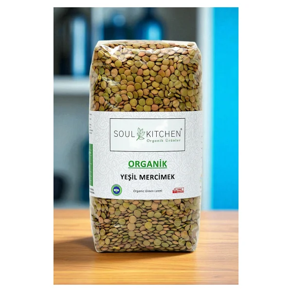 Soul Kitchen Organik Yeşil Mercimek 750 Gr - Görsel 9