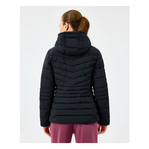 Skechers Fitted Puffer S2520203 Kapüşonlu Kadın Şişme Mont - Görsel 4