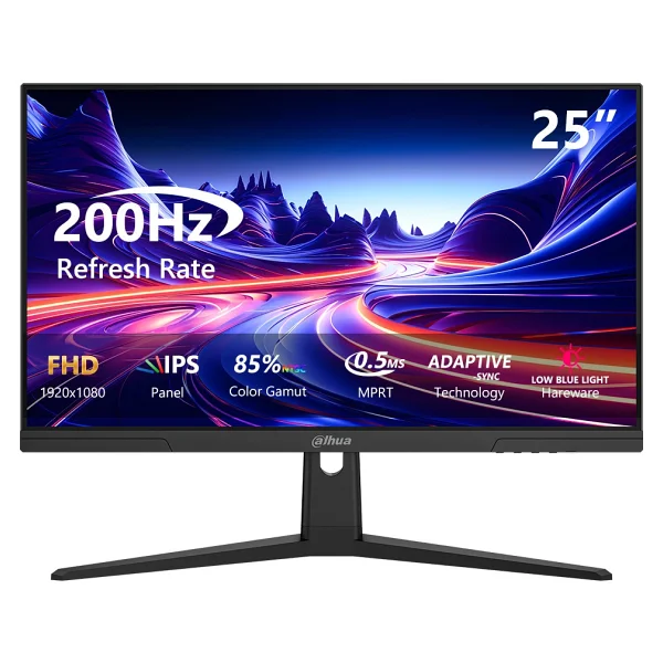 Dahua Lm25-E231bn 24.5" 0.5 Ms Full HD Ips 200 Hz Oyuncu Monitörü - Görsel 2
