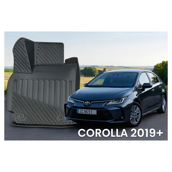 Black Gold Toyota Corolla 2019+ Uyumlu 3d Oto Paspas Premium - Görsel 2