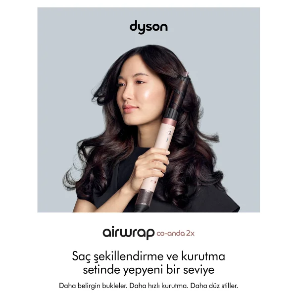 Dyson Airwrap Co-Anda2x Ceramic Pink Saç Şekillendirme Seti - Görsel 2