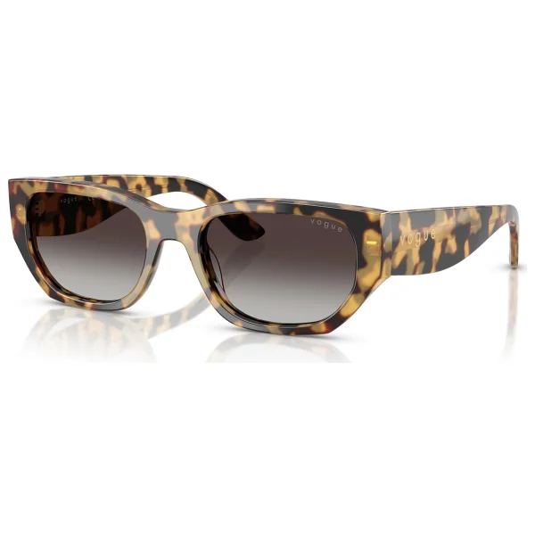 Vogue Vo5586s 26058g Yellow Tortoise-Grey Kadın Güneş Gözlüğü - Görsel 2