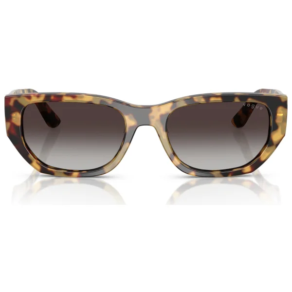 Vogue Vo5586s 26058g Yellow Tortoise-Grey Kadın Güneş Gözlüğü - Görsel 3