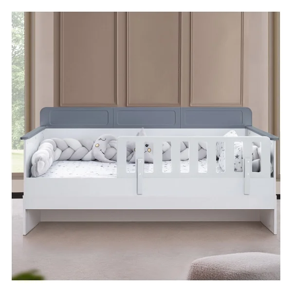 Setay Mobilya Mira Gri 90x190 Cm Montessori Karyola - Görsel 2