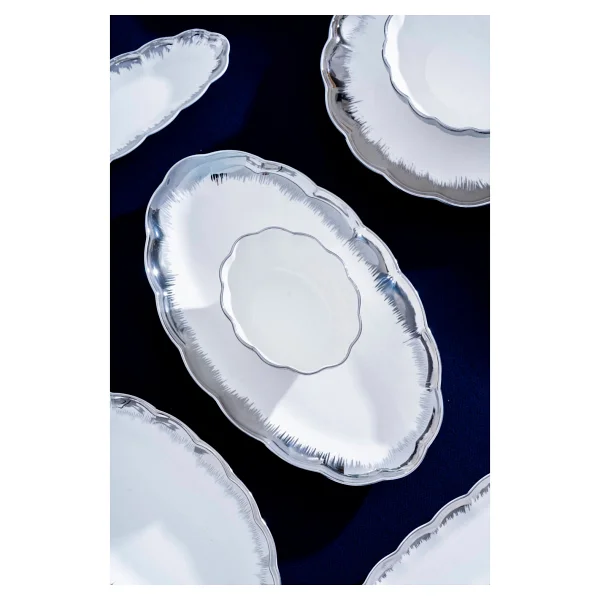 Acar Marlene Silver 37 Parça 6 Kişilik Kahvaltı Takımı - Görsel 9