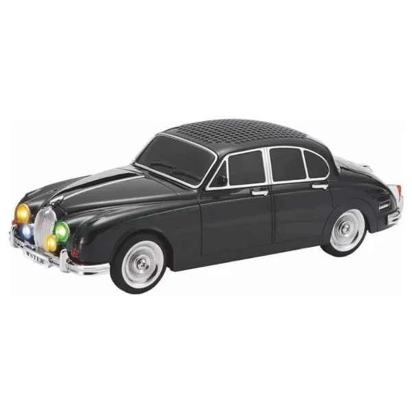Wster Ws-596 Siyah Araba Nostaljik Radyo - Görsel 2