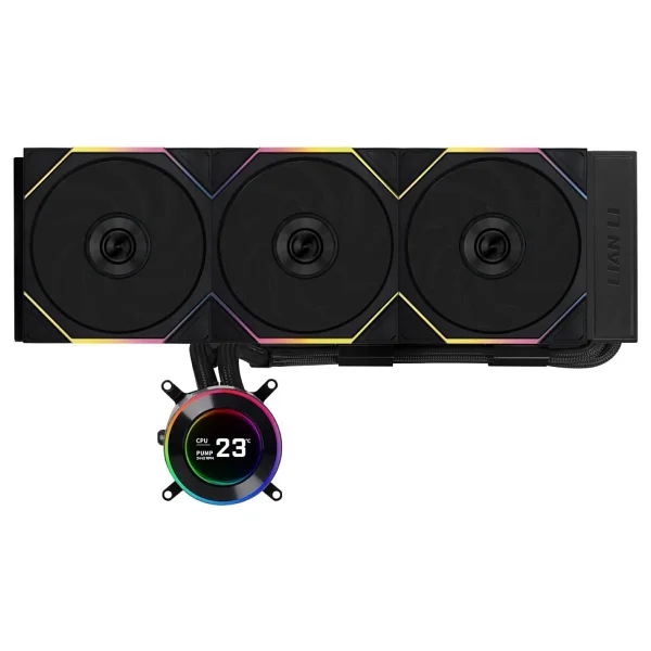 Lian Li Hydroshift Iı Lcd-C 360tl G89.Ghs2lcd36tb.00 Siyah İşlemci Sıvı Soğutucu - Görsel 5