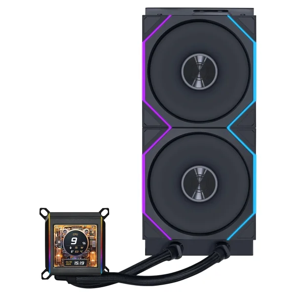 Lian Li Galahad Iı Lcd Wireless Ga2alcd28tb 280 Mm Siyah İşlemci Sıvı Soğutucu - Görsel 6