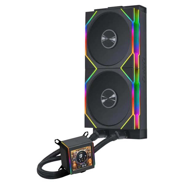Lian Li Galahad Iı Lcd Wireless Ga2alcd28tb 280 Mm Siyah İşlemci Sıvı Soğutucu - Görsel 3