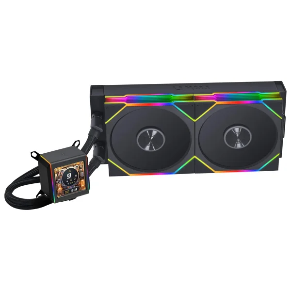 Lian Li Galahad Iı Lcd Wireless Ga2alcd28tb 280 Mm Siyah İşlemci Sıvı Soğutucu - Görsel 4