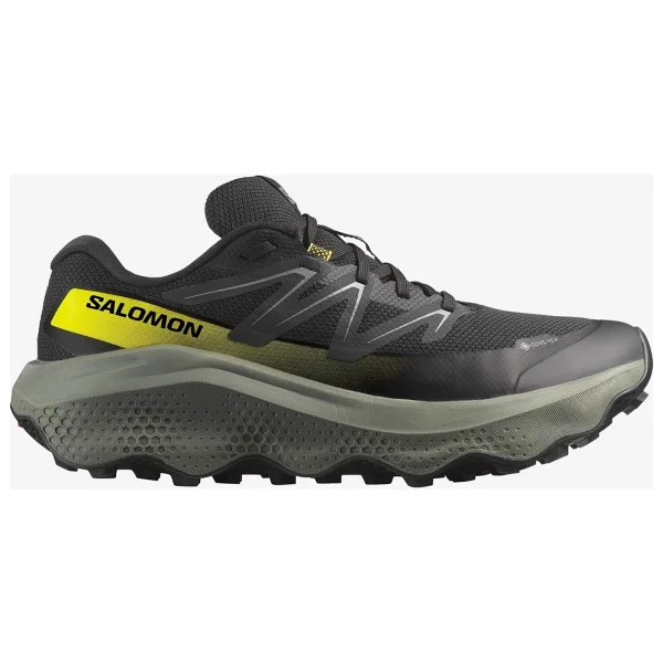 Salomon Ultra Flow 2 Gore-Tex L47883200 Siyah-Sarı Erkek Koşu Ayakkabısı - Görsel 7