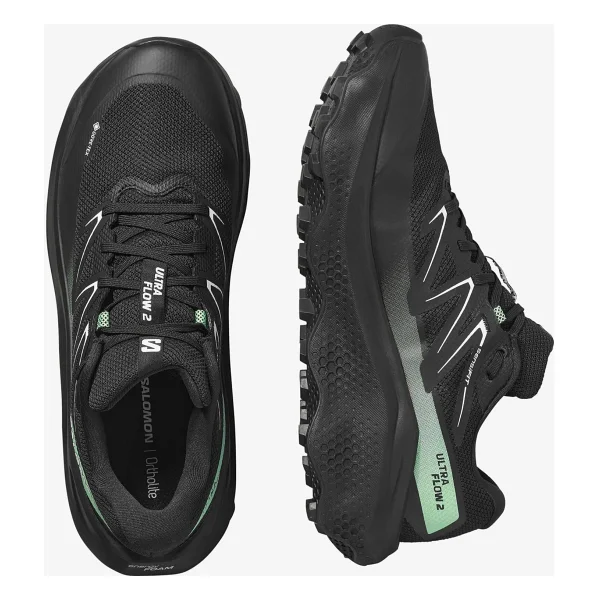 Salomon Ultra Flow 2 Gore-Tex L47981400 Siyah Erkek Koşu Ayakkabısı - Görsel 3