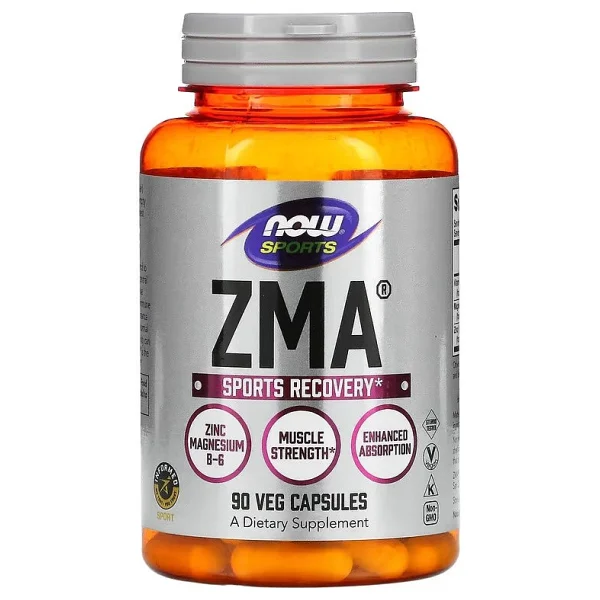 Now Foods Sports Zma Sports Recovery 90 Vegetarian Capsules - Görsel 3