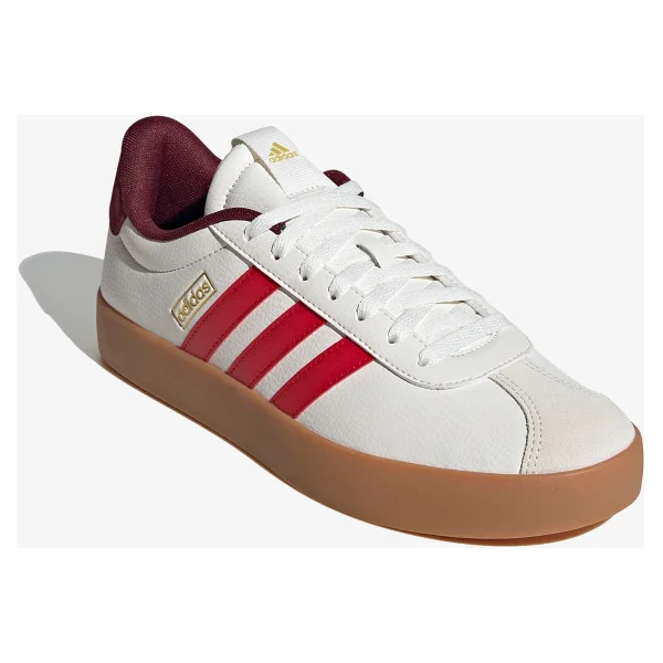 Adidas Vl Court 3.0 If4464 Beyaz-Kırmızı Erkek Spor Ayakkabı - Görsel 2