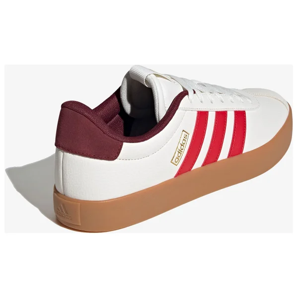 Adidas Vl Court 3.0 If4464 Beyaz-Kırmızı Erkek Spor Ayakkabı - Görsel 3