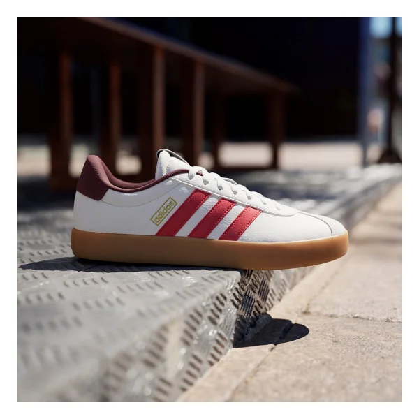 Adidas Vl Court 3.0 If4464 Beyaz-Kırmızı Erkek Spor Ayakkabı - Görsel 9