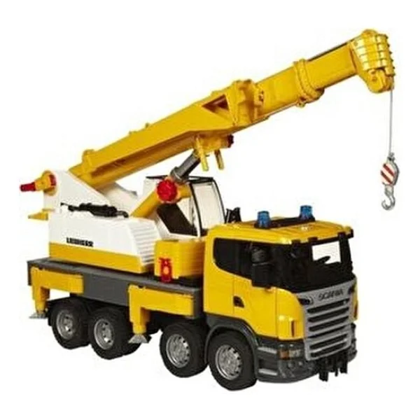 Bruder 03570 Scania R-Serisi Liebherr Vinçli Kamyon - Görsel 8