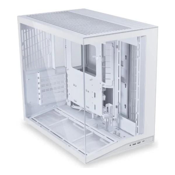 Lian Li O11 Dynamic Mini V2 Flow Fanlı Beyaz Atx Oyuncu Kasası - Görsel 5