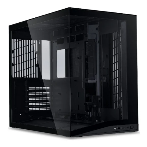 Lian Li O11 Dynamic Mini V2 Flow Fanlı Siyah Atx Oyuncu Kasası - Görsel 2