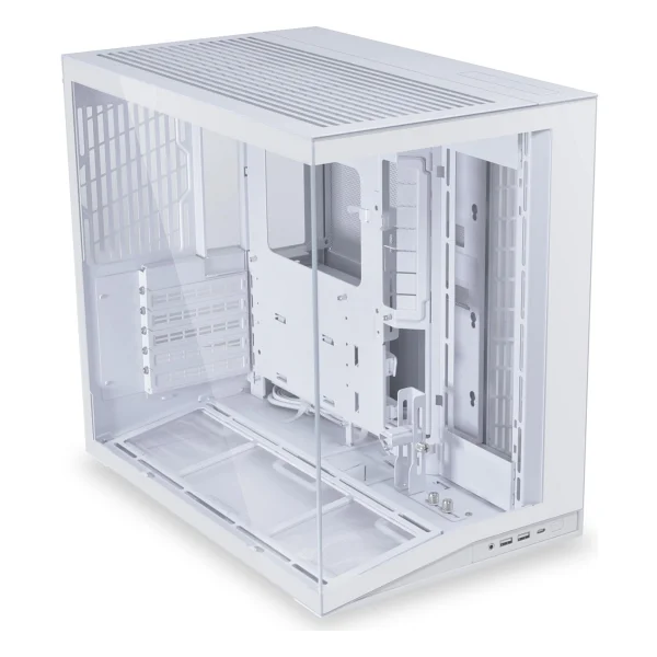 Lian Li O11 Dynamic Mini V2 Fansız Beyaz Atx Oyuncu Kasası - Görsel 3