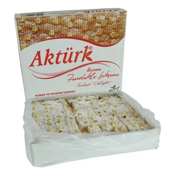 Aktürk 5kg Fındıklı Basma Lokum Mevlid Lokumu , Bayramlık Lokum - Görsel 2