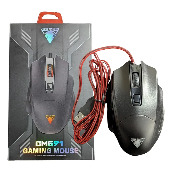 Jedel Gm-691 Optik Kablolu Oyuncu Mouse - Görsel 2