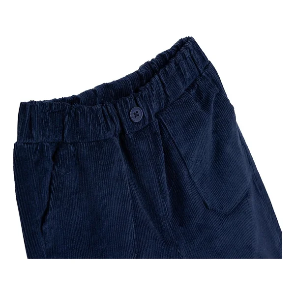 Hellobaby Erkek Bebek Mountain Explorer Kadife Pantolon Fitilli Kadife Dokuma Lastikli Paça - Lacivert - 12 - 18 Ay - Görsel 3