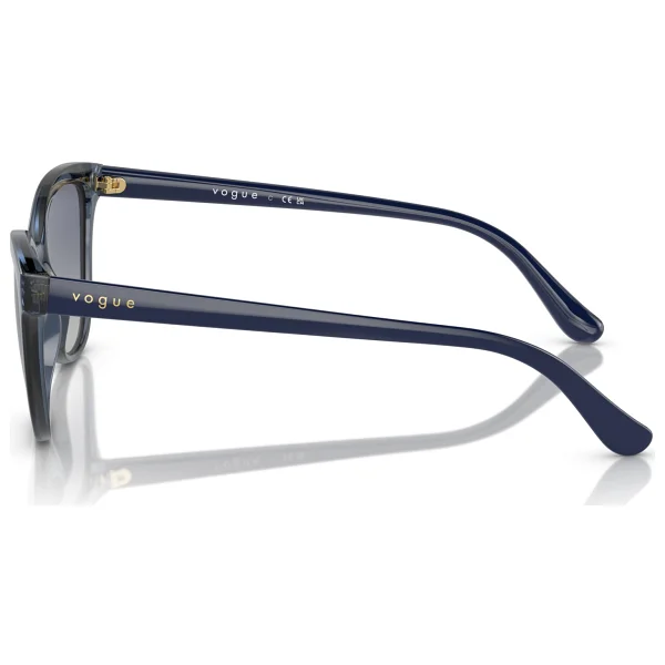Vogue Vo5496sı 27644l Transparent Dark Blue-Blue Kadın Güneş Gözlüğü - Görsel 10