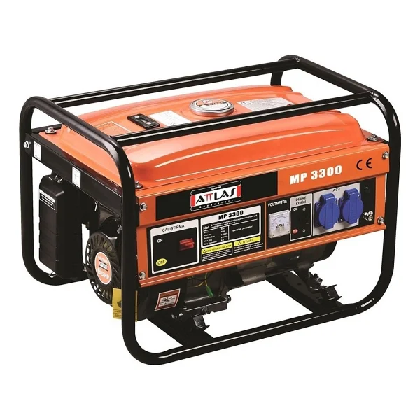Attlas Mp 3300 3 Kva İpli Benzinli Jeneratör - Görsel 2
