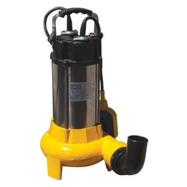 Attlas V1100d-F 1.5 Hp Döküm Gövdeli Atık Su Pompası - Görsel 2
