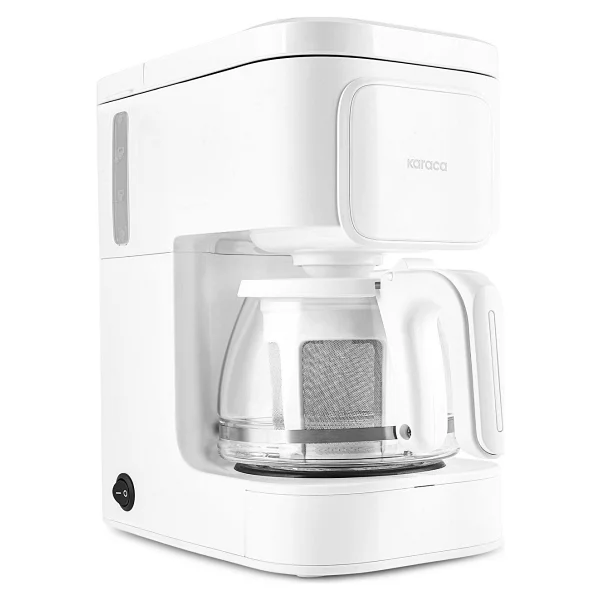 Karaca Just Coffee Aroma 2in1 Matte White Çay Ve Filtre Kahve Makinesi - Görsel 3