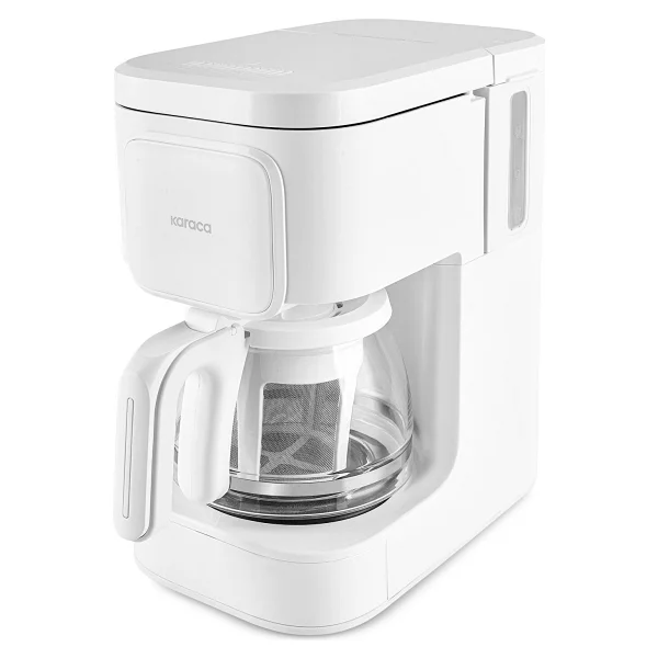 Karaca Just Coffee Aroma 2in1 Matte White Çay Ve Filtre Kahve Makinesi - Görsel 4