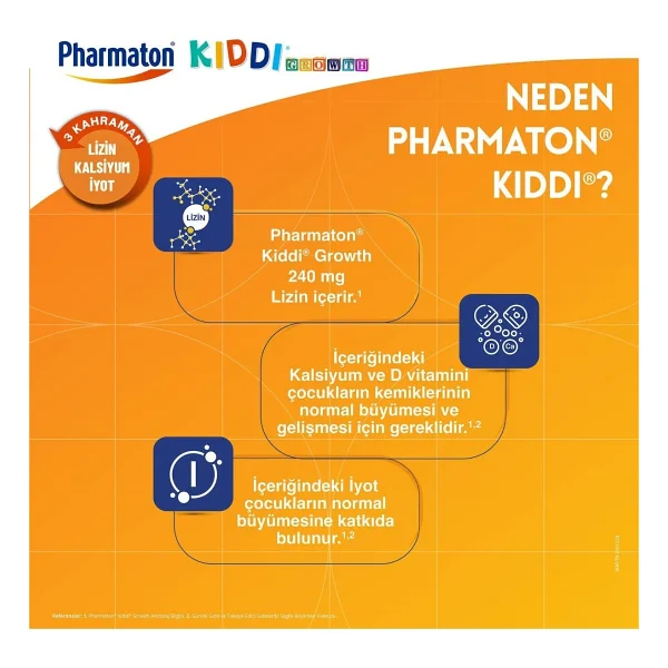 Pharmaton Kiddi Multivitamin Şurup 200 Ml - Görsel 5