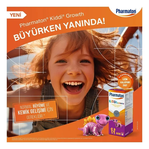Pharmaton Kiddi Multivitamin Şurup 200 Ml - Görsel 3