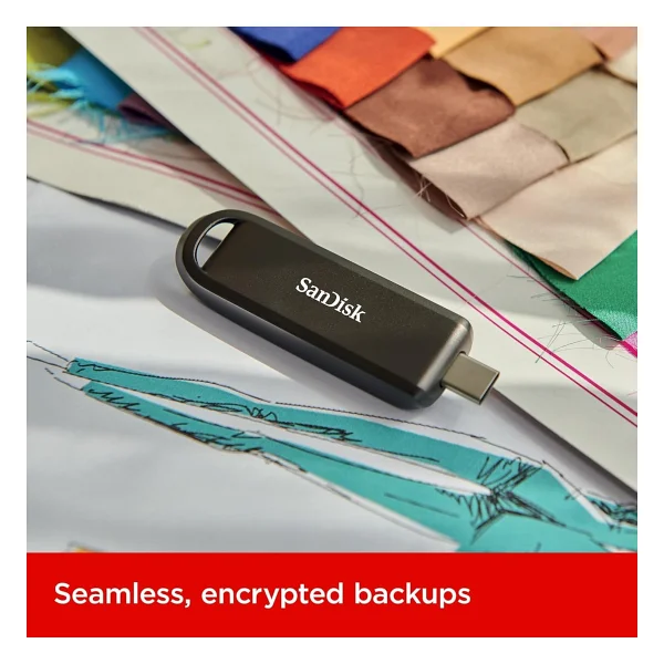 Sandisk Extreme Pro Sdcz890-1t00-G46 Type-C 1 TB Flash Bellek - Görsel 3