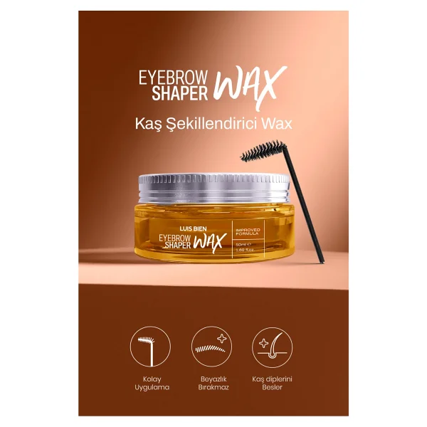 Luis Bien Kaş Şekillendirici Wax 50 Ml - Görsel 8