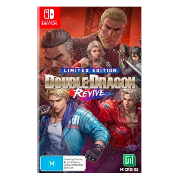 Nintendo Switch Double Dragon Revive Limited Edition Oyun - Görsel 2