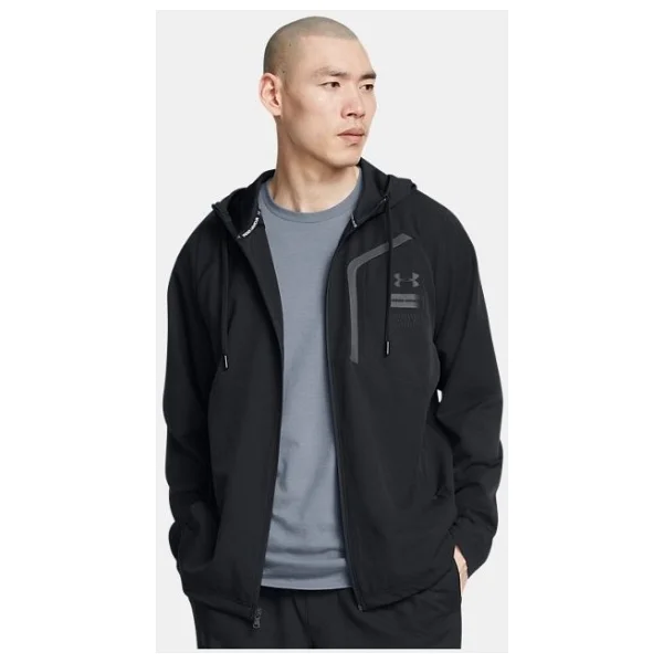 Under Armour Erkek Sportswear Woven Ceket 1388014-012 - Gri-012 - Görsel 6