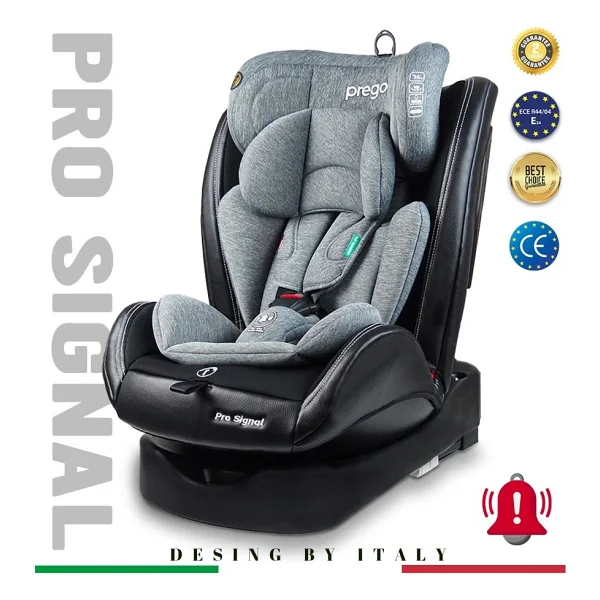 Prego Profix Pro Signal 360 Derece Dönebilen Isofixli Siyah 0-36 Kg Oto Koltuğu - Görsel 8