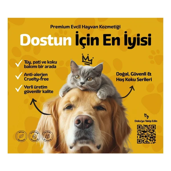 Doku Pet Cosmetic Kedi Ve Köpek Parfümü 50 Ml - Görsel 7