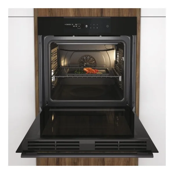 Haier HWO60SM6C2BH Siyah Ankastre Fırın - Görsel 2