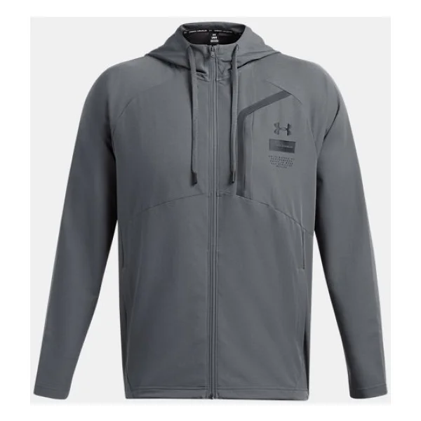 Under Armour Erkek Sportswear Woven Ceket 1388014-012 - Gri-012 - Görsel 3