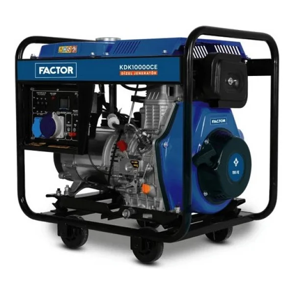 Factor Kdk10000ce 9.4 Kva İpli/Marşlı Dizel Jeneratör - Görsel 3