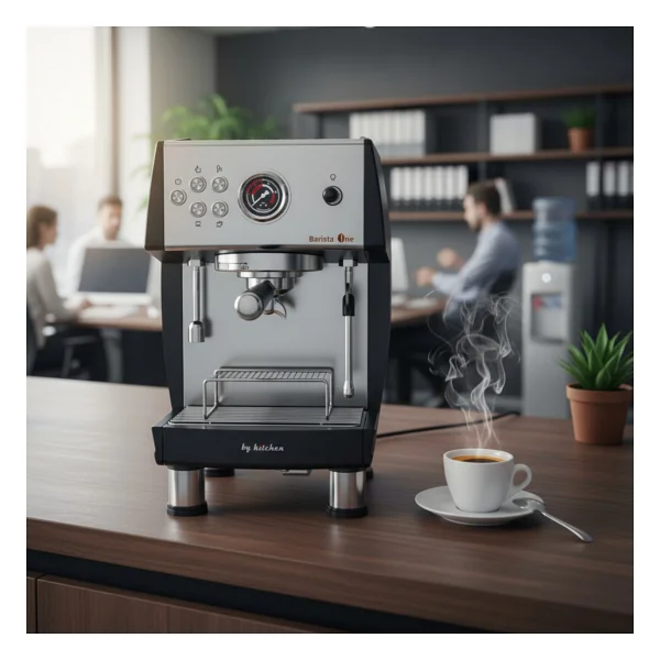 By Kitchen Barista One Manuel Espresso Makinesi - Görsel 4
