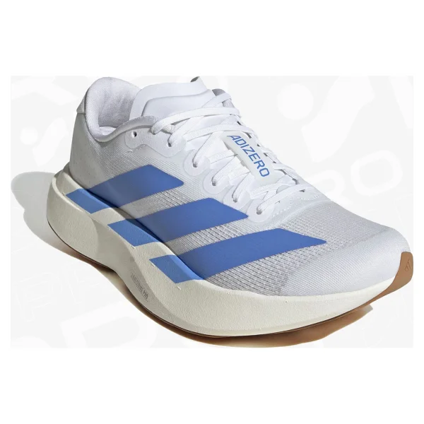 Adidas Adizero Evo Sl Js4454 Beyaz-Mavi Kadın Koşu Ayakkabısı - Görsel 2