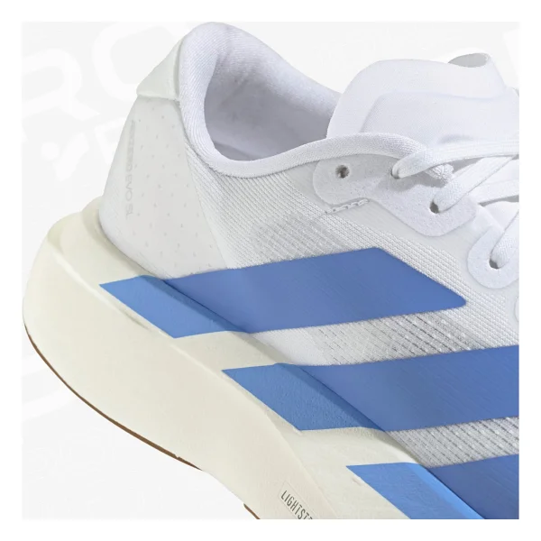 Adidas Adizero Evo Sl Js4454 Beyaz-Mavi Kadın Koşu Ayakkabısı - Görsel 8